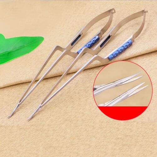 Microscopic instruments for extracerebral neurosurgery imported stainless steel gun-shaped fine spring-type tissue scissors micr