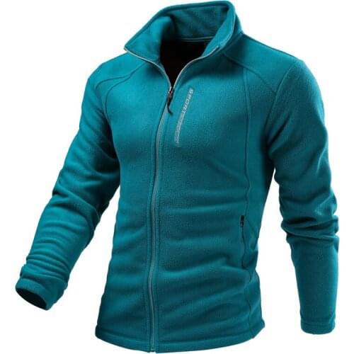 Men Women Warm Full-zip Soft Polar Fleece Coat Top Windbreaker Spring Autumn Winter Outdoor Sport Hiking Camping Jacket