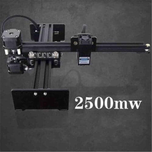 DK2.0 High Precision Desktop Laser Engraving Machine DIY Drawing LOGO Marking Machine 12V 2500mw/4000mw/5000mw (17*21cm)