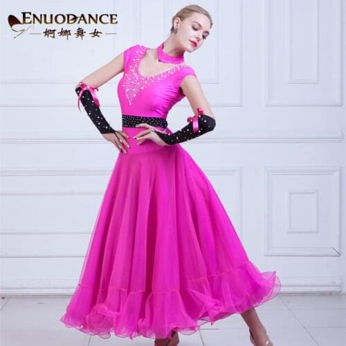 New ballroom waltz modern dance dress ballroom dance performance dresses standard ballroom dancing clothes tango dress MQ267