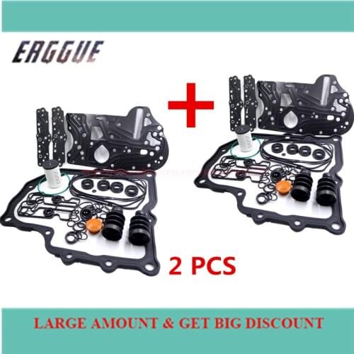 2PC Original New 0AM DSG DQ200 Gearbox Overhaul Gasket Filter Rubber Ring Dirt-proof Cover Kit For VOLKSWAGEN AUDI SKODA SEAT