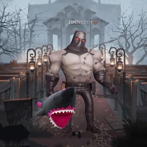 Game Identity V Cosplay Prop Hell Ember Leo Beck Shark Doll Toy Pillow Cosplay Toys Halloween Party Cosplay Property