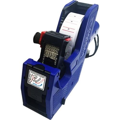 MX-5500 Handheld Price Labelling Gun Plastic 8 Digits EOS Price Tag Gun 21 X 12mm Labels Machine for Supermarket Shopping Mall