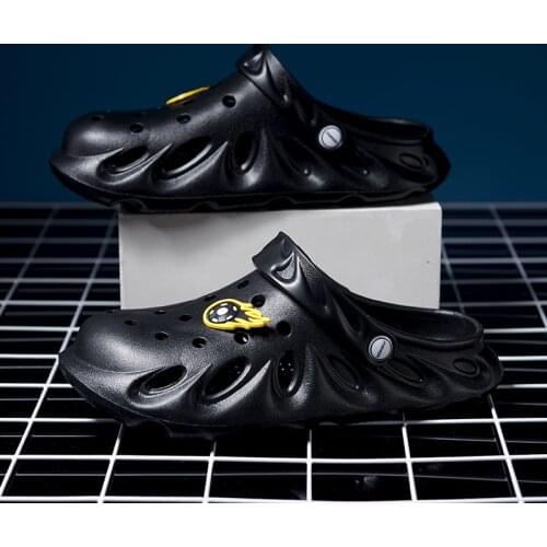 Summer sandals korean rubber garden Wear-Resistant Beach flip flops Insole slippers EVA shoes man sandal summer rubber