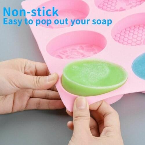 Bee Silicone Soap Mold DIY Handmade Craft 3D Making Cake Mould for Home Kitchen CLH@8
