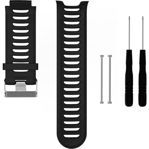 Silicone Watch Bands for Garmin Forerunner 910XT GPS Sports Running Cycle Training Watch band for Garmin Forerunner 910 XT