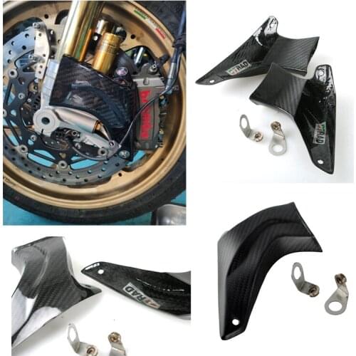 Motor 100MM Front Brake Calipers Pads Carbon Fiber Motorcycle Air ducts Cooling System for BMW R 1200 RS LC 2015 to 2018 RS K54