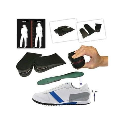 Air Cushion Length Extender Insoles (7 cm More Size Length)-39 Number