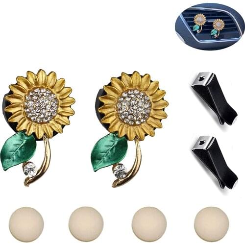 Bling Car Air Vent Clip Charm Car Decor, Bling Car Accessories for Women, Car Vent Clip-On Ornament