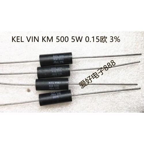 100%20PCS New and original 0.15R 5W 3% R15 .15 imported high-precision insensitive military gauge power output resistance KELVIN