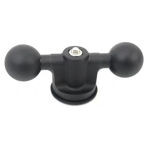 1 inch Ballhead Holder with Screw Head for Car Monitor Pad GPS Bracket Holder Ball Mount Base for gopro