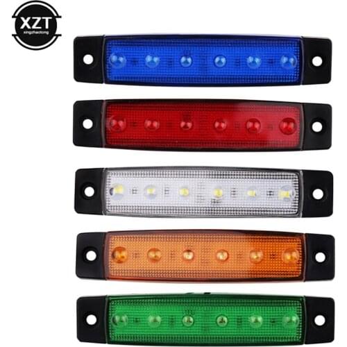 Car Signal Brake Rear Warning Tail Light LED 12V 24V Warning Lamp for Truck Trailer Side Marker Indicators Light