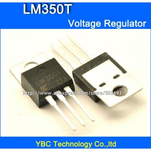 Free Shipping 50pcs/lot Adjustable Three-terminal Regulator LM350 LM350T Regulator Voltage IC Standard Current