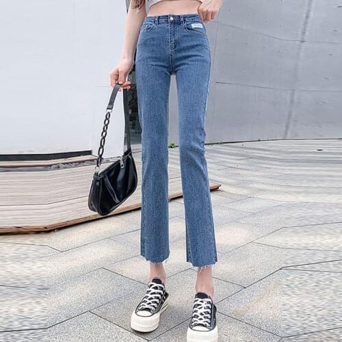 Женские джинсы клеш Cexvbyj China At AliExpress