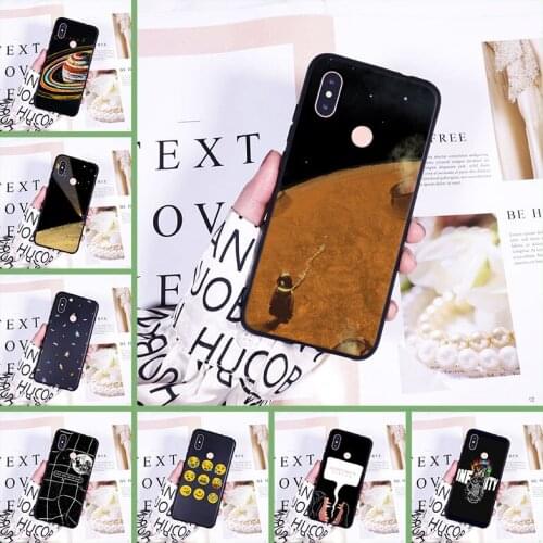 Space Star Phone Case Silicone For Xiaomi Mi 5 5C 5S 5X 6 6X Plus Soft Back Cover For Xiaomi Mi A1 A2 Lite 8 SE Mi5 Mi6 Mi8