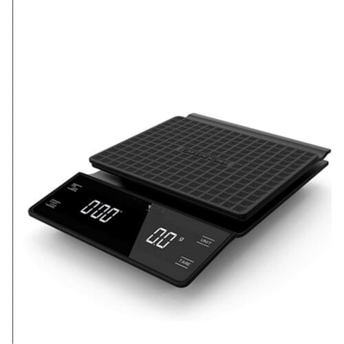 3kg/0.1g Drip Coffee Scale With Timer Portable Electronic Digital Coffee Weight Household Drip Scale Timer LCD Electronic Scale