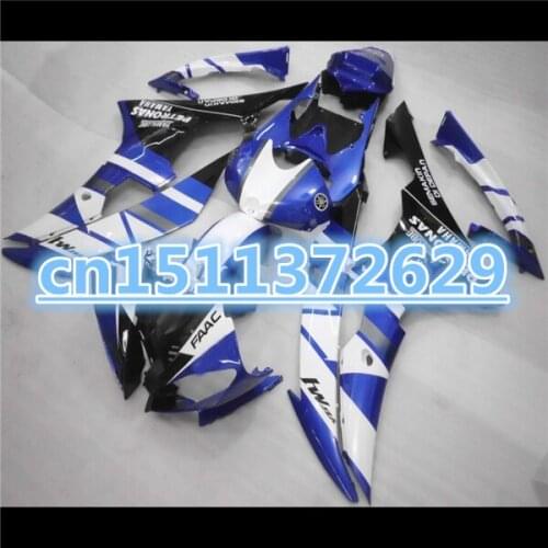 Dor-YZF R6 2008 2009 2010 2011blue white YZFR6 08 09 10 11 YZF600 R6 08 09 10 11 fairings D Injection Mold