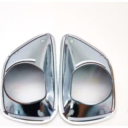 Chrome Front Fog Light Lamp Bezel Cover For Jeep Grand Cherokee 2011 2012 2013