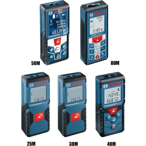 Bosch Rgefinder Infrared Handheld Laser Measuring Instrument Doctor Electronic Measuring Room Ruler 30/40/50/80 Meters
