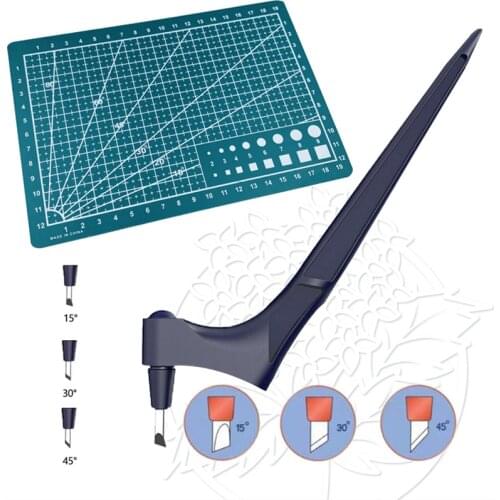 Creative Paper-cutting Knife, 360-degree Rotation And Practical Turning Knife Pen DIY, Safe Art Tool Kit Craft Cutting Tools