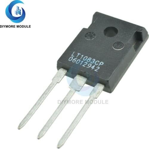 LT1083CP 3A 5A 7.5A Low Dropout Positive Fixed Regulators 1.25V to 28.5V 3Pin (3+Tab) TO-3P IC Chip Electronic Components