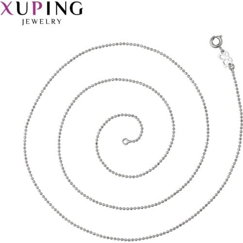 Xuping Fashion Necklace With Environmental Copper Elegant Jewelry for Women Man Christmas Day Gifts 45462