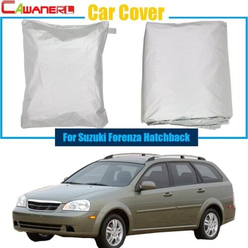 Cawanerl Brand New Car Cover Sun Shade Sun Rain Snow Resistant Anti UV Cover Dustproof Car Styling For Suzuki Forenza Hatchback