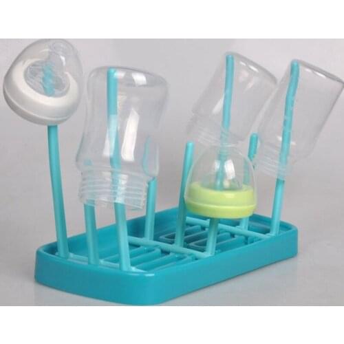 New Style Baby Milk Bottle Dry Rack Folding Cleaning Dryer Drainer Storage Drying Rack Nipple Drying Rack Water Cup Shelf