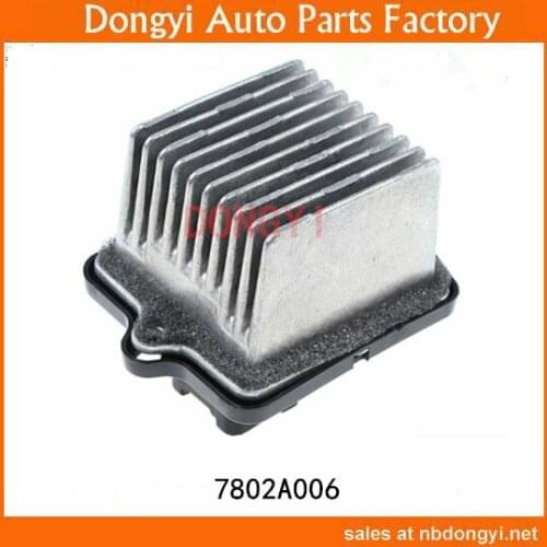 Blower Motor Resistor Assembly For 7802A006