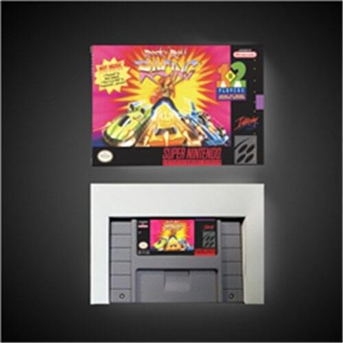 Rock n' Roll Racing - Action Game Card US Version with Retail Box