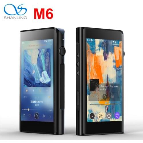 Shanling M6 Dual AK4495SEQ Android OS Balanced Portable Music Player MP3 Octa-core Snapdragon 430CPU 4GB RAM DSD25 2.5/3.5/4.4mm
