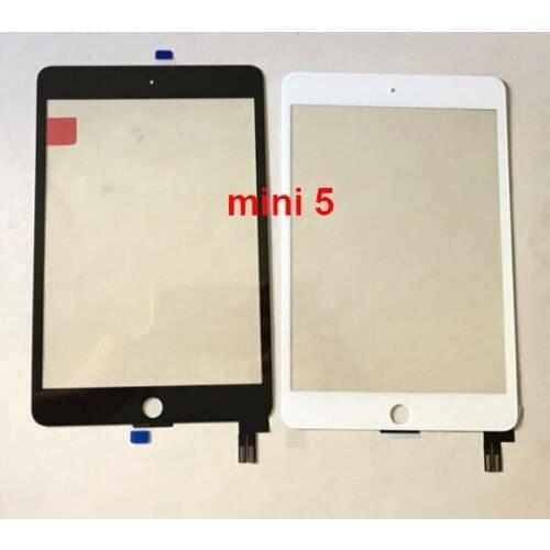 10Pcs Replacement For iPad mini 5 2019 A2124 A2125 A2126 A2133 5th Digitizer Touch Screen has sensor Glass Panel With stickers
