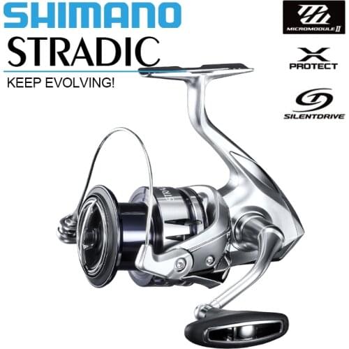 SHIMANO STRADIC FL Fishing Spinning Reels 1000-5000 6+1BB Max Drag 3-11kg HAGANE X-PROTECT Saltwater Reel Fishing Wheel Coils
