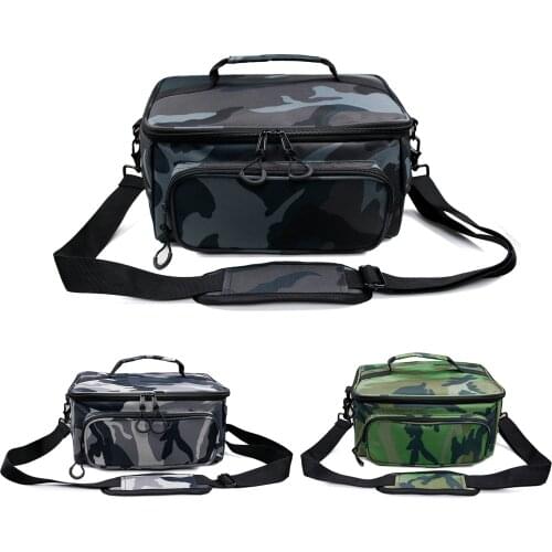 Fishing Storage Bag Sport Waist Pack Photography Package Outdoor Lures Large-capacity Handbag Shoulder Pouch Crossbody Bag