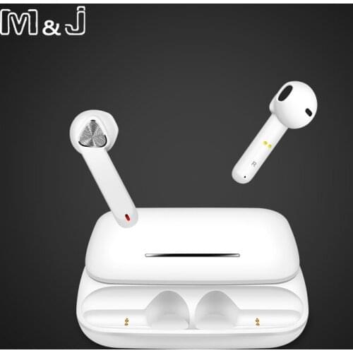 TWS Earphones In-Ear TWS Earbuds TWS Bluetooth Earphones True Stereo Wireless Earphone With Mic for iphone 12 and Android Phone