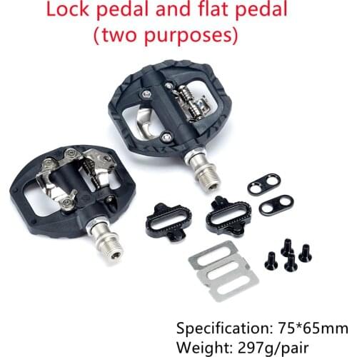 Bicycle Pedal MTB Bike Self-Locking SPD Pedal Clipless Pedal Platform Adapters for Shimano Spd Looking Keo System Accessories