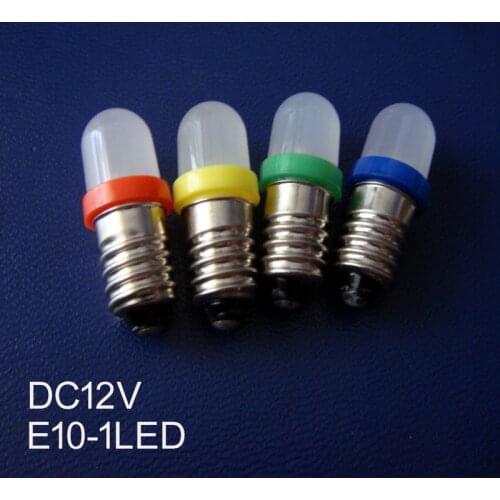 High quality DC12V E10 light,E10 12V frosted led light,E10 12V Light,E10 12V bulb,E10 lamp 12V,E10 12V,free shipping 100pcs/lot