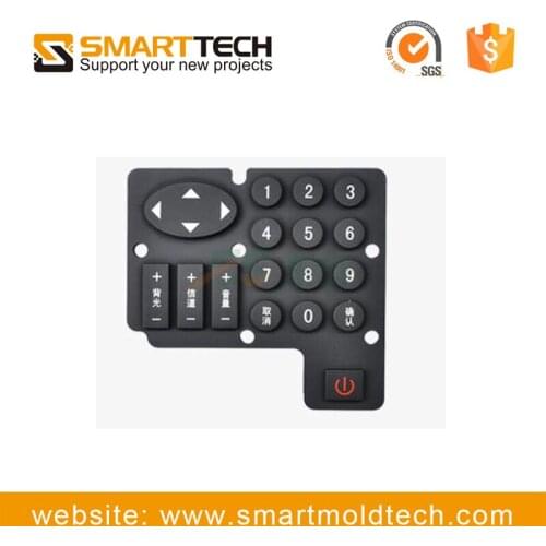 Customized silicone keypad thermoforming rubber mould