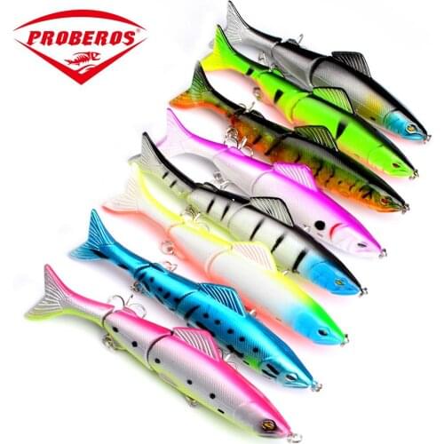 2019 New 3D eyes Plastic Fishing baits 12.7cm/17.63g Fishing Lures fishing Tools Hard Fishing Lure tackle carbon steel 2# hook