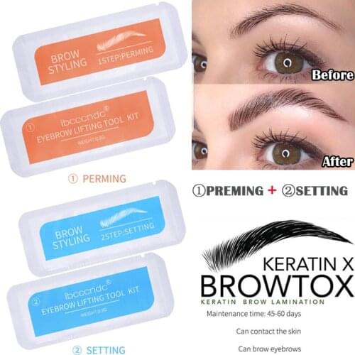 3D Natural Wild Brow Wax Microblading Eyebrow Styling Semi-Permanent Eyebrow Lamination Kit