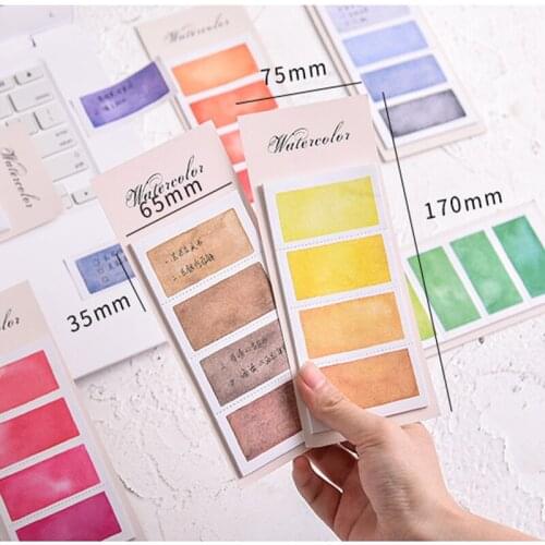 80 Pcs/Set Cute Novelty Sticky Notes Memo Pad Index Sticker Bookmark Page Flag Sticker School Office Stationery Supplies