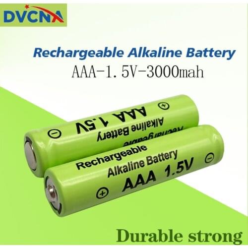 Original New AAA Battery 3000mAh 1.5V Alkaline AAA rechargeable battery for Remote Control Toy light Battery