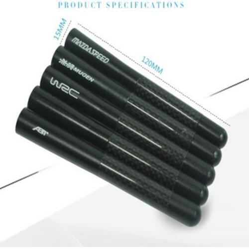 WRC Carbon Fiber Radio Car Antenna For Volkswagen Golf 4 5 6 7 Tiguan Passat b5 B6 B7 CC MK5 MK6 Polo