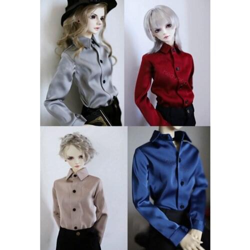 BJD Doll Shirt Outfits Top Clothing For Male 1/4 1/3 SD17 70cm 17" 24" Tall MSD SD DK DZ AOD DD HEDUOEP