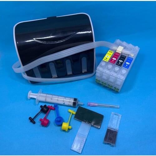 YOTAT CISS T35XL Ink Cartridge with ARC chip T3591 T3592 T3593 T3594 for Epson Workforce Pro WF-4720 WF-4725 WF-4740