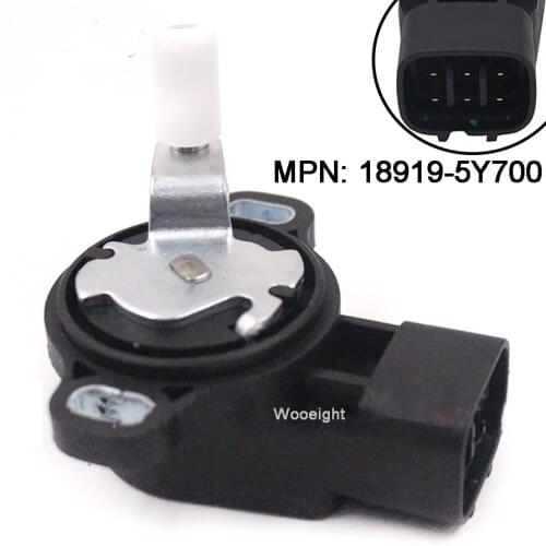 Wooeight Throttle Position Sensor 18919-5Y700 TPS Assembly 6 Pins Fit For Nissan X-Trail Infiniti QR20/25 189195Y700 Accessories