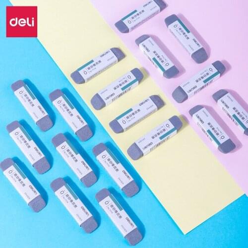 Deli Erasers 20pcs Matte Erasers for Pen Ballpoint Pen Fountain Pen Cute School Accessories Prizes for Kids Wholesale Stationery