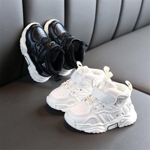 Autumn White Girl Baby Casual Shoes for Children Toddler Shoes Non-slip Kids Sneakers Tennis Breathable Cute Boy Baby Sneakers