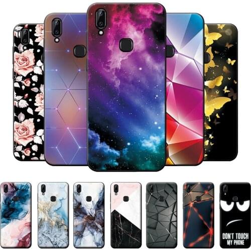 For Vivo Z3X Case for Vivo Z3X Z3 X Z 3X Silicone Back Cover on Vivo Z3X Case Vivo Z3X Animal Soft TPU Protective Cover Bumper