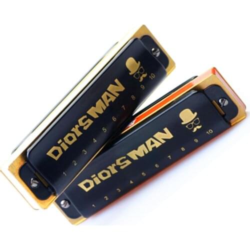 Easttop 10 holes Diatone Harmonica Blues Man Gaita Blues Key of C Mouth Ogan Instrumentos Musicais mondharmonica